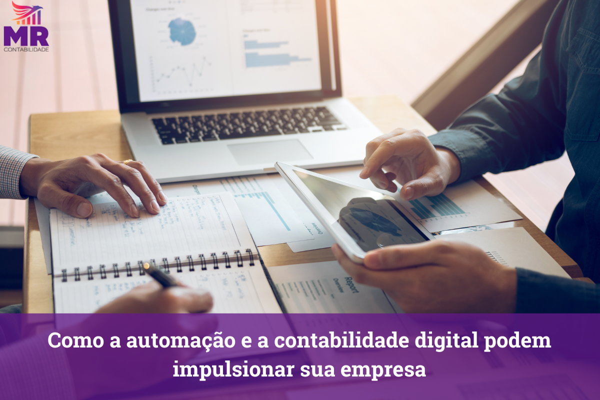 Contabilidade digital e automação.